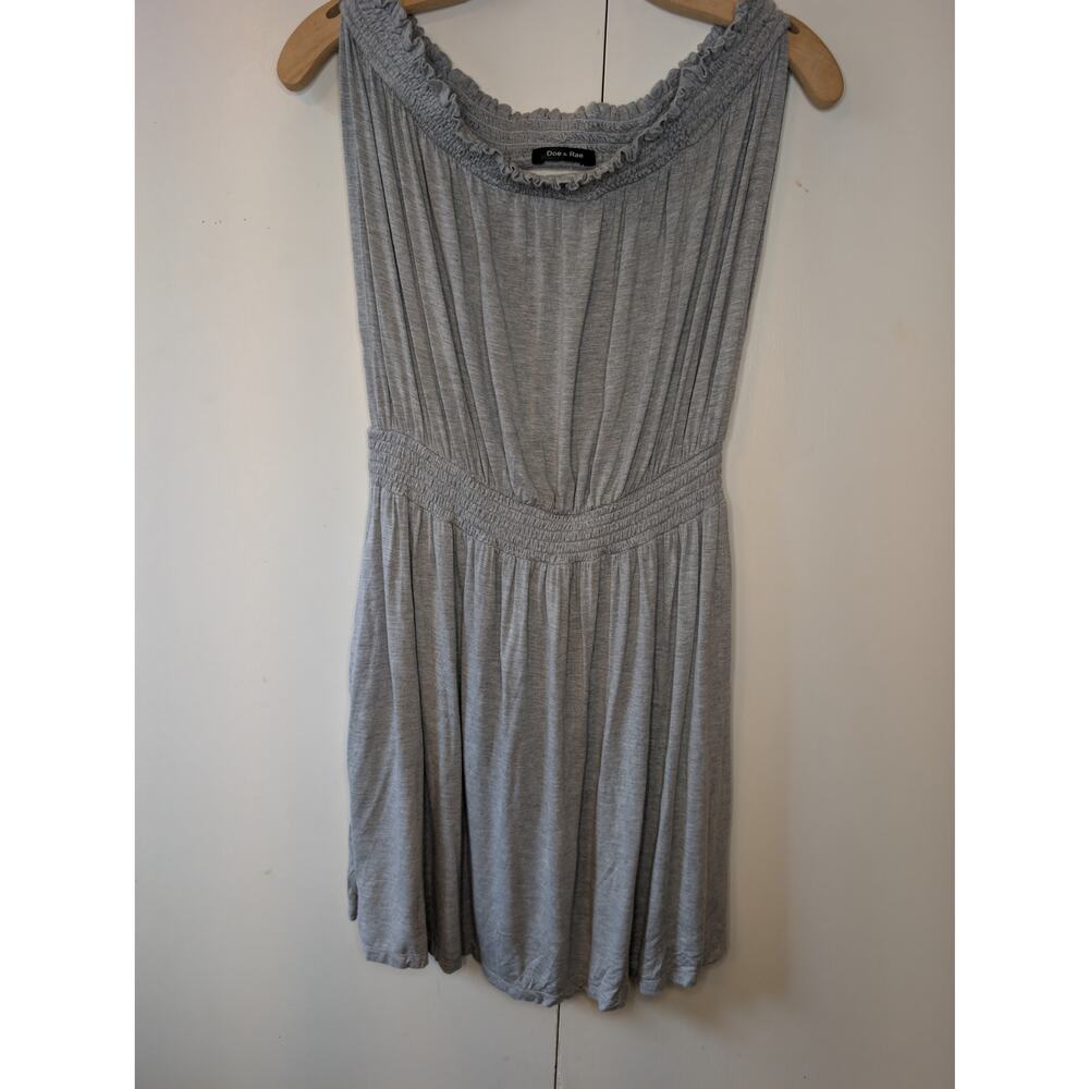 Doe & Rae Gray Mini Dress - Picture 8 of 11